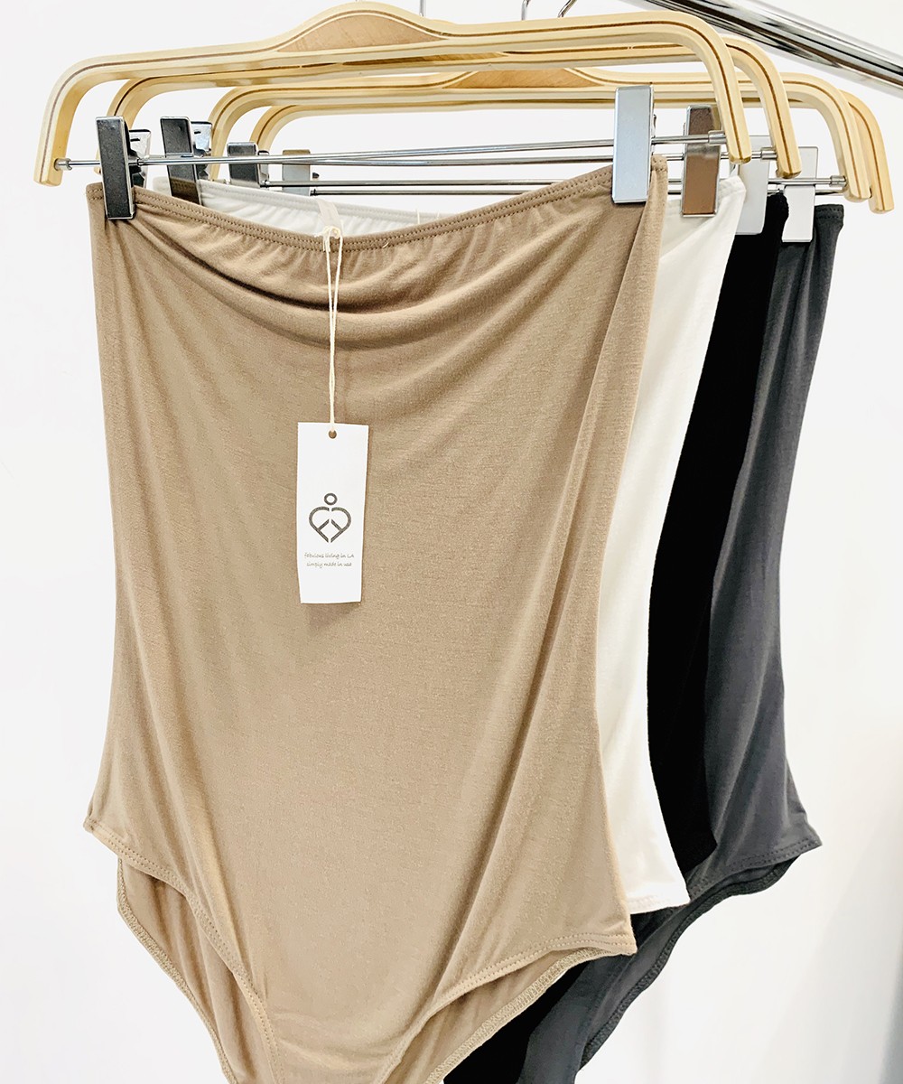 Bamboo tube bodysuit